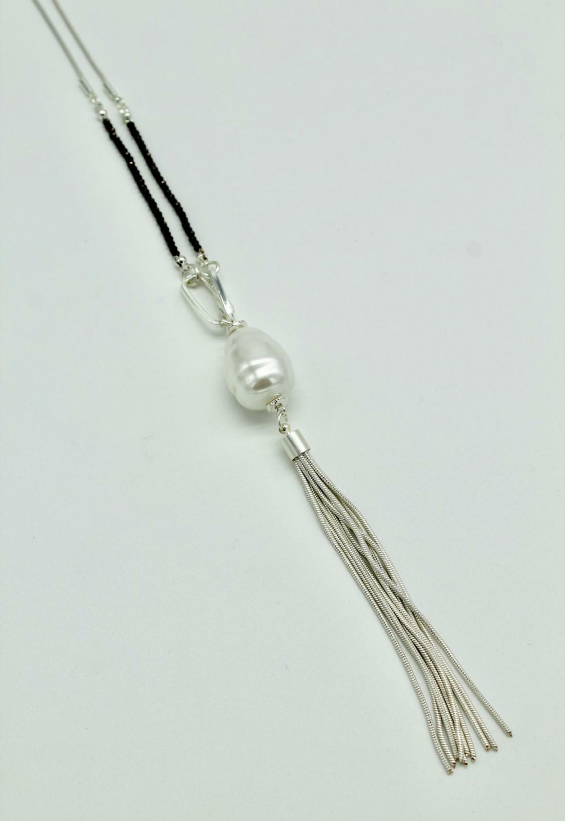 Long Pearl Necklace