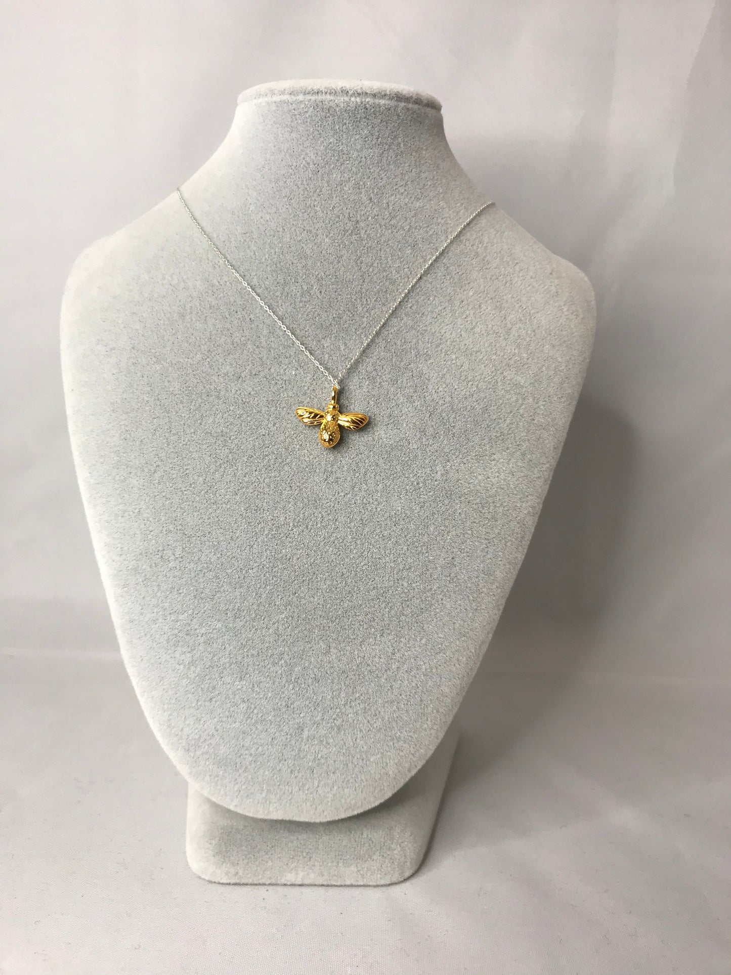 Gold Bee Necklace