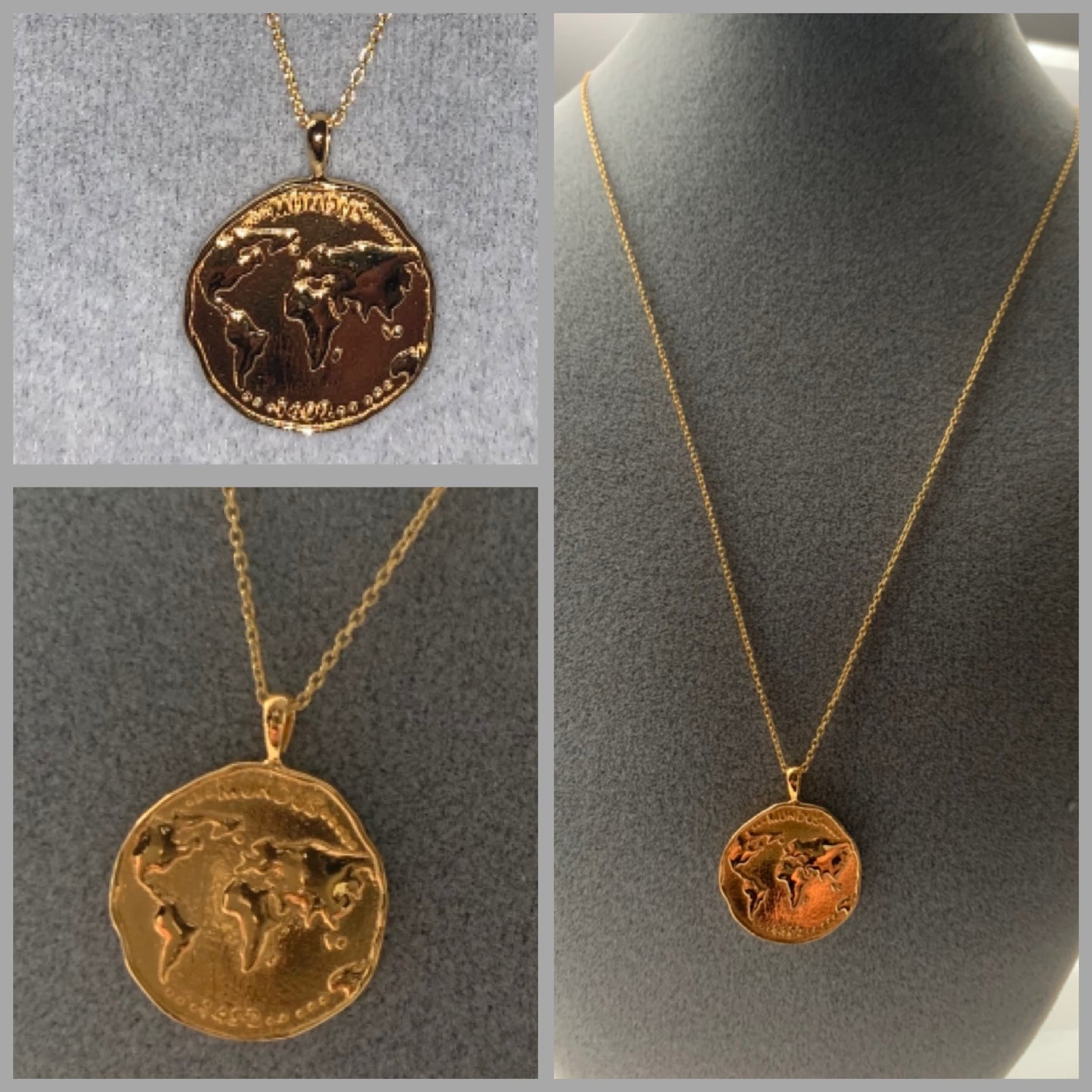 World Coin Necklace