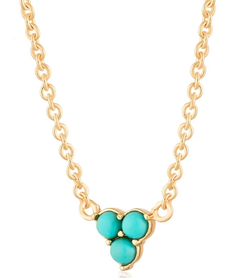 Trinity Turquoise Necklace